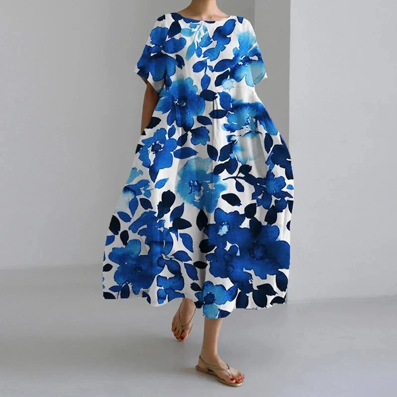 Amelia - Robe Bohème Fleurie