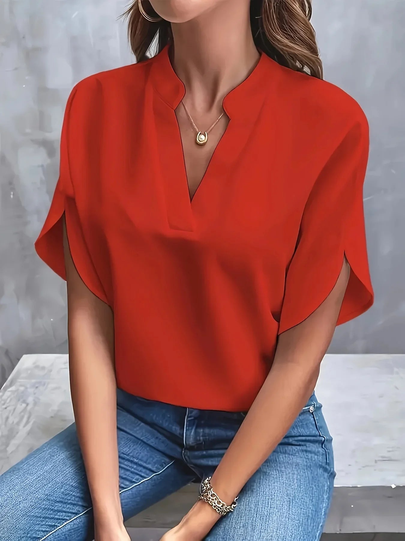 Thalia | Élégante blouse au design sophistiqué