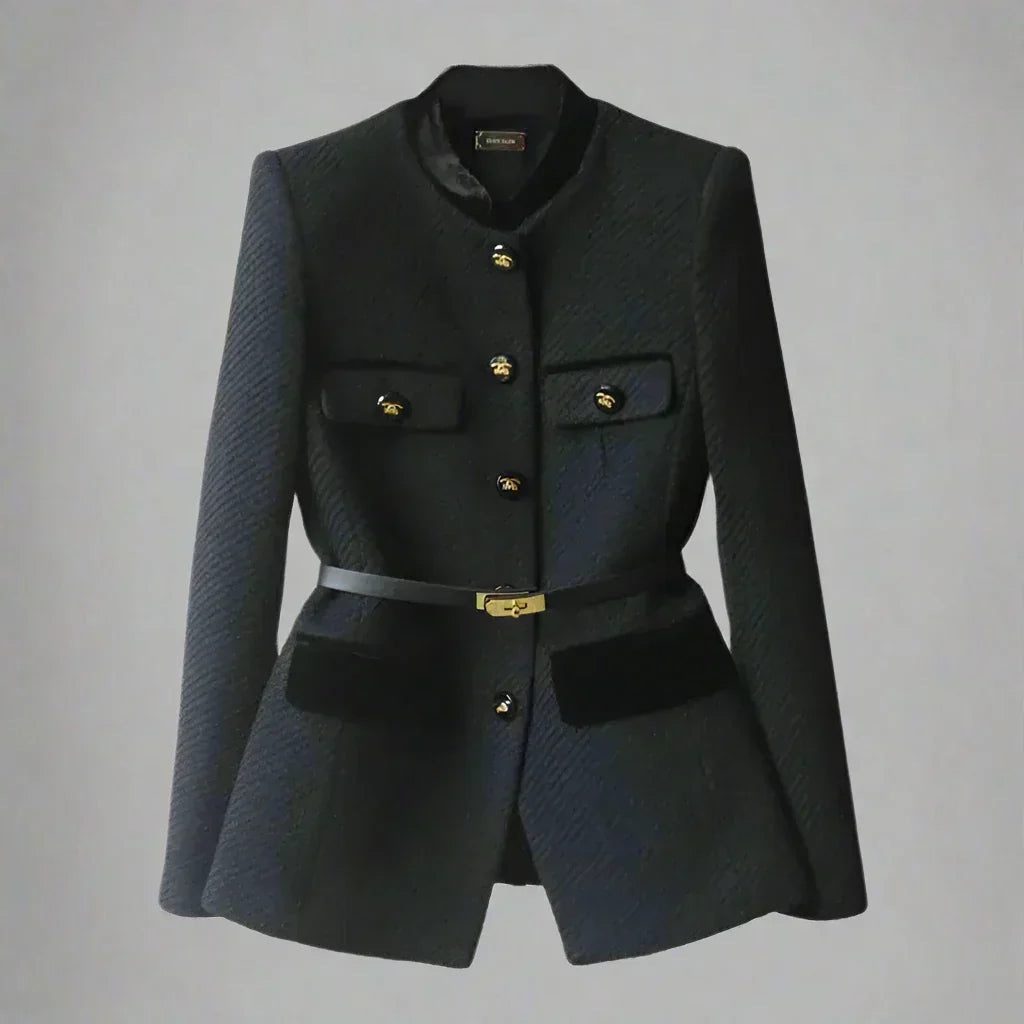 Le blazer de luxe avec ceinture