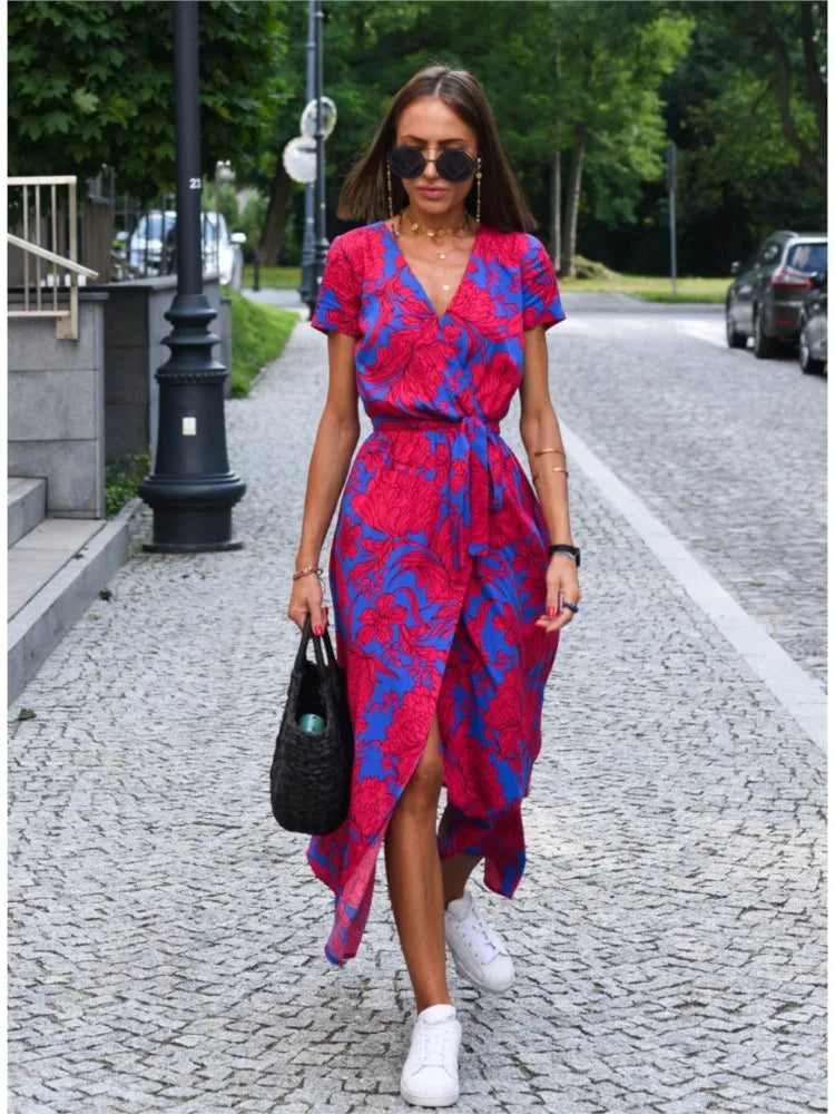 Nena | Élégante Robe Portefeuille