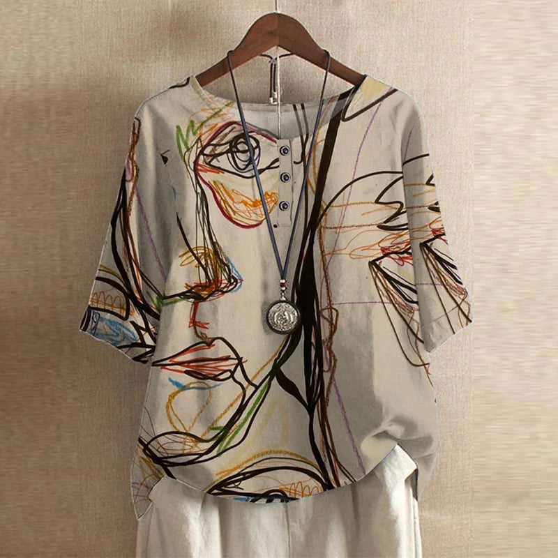Anya | Vintage-Inspired Blouse