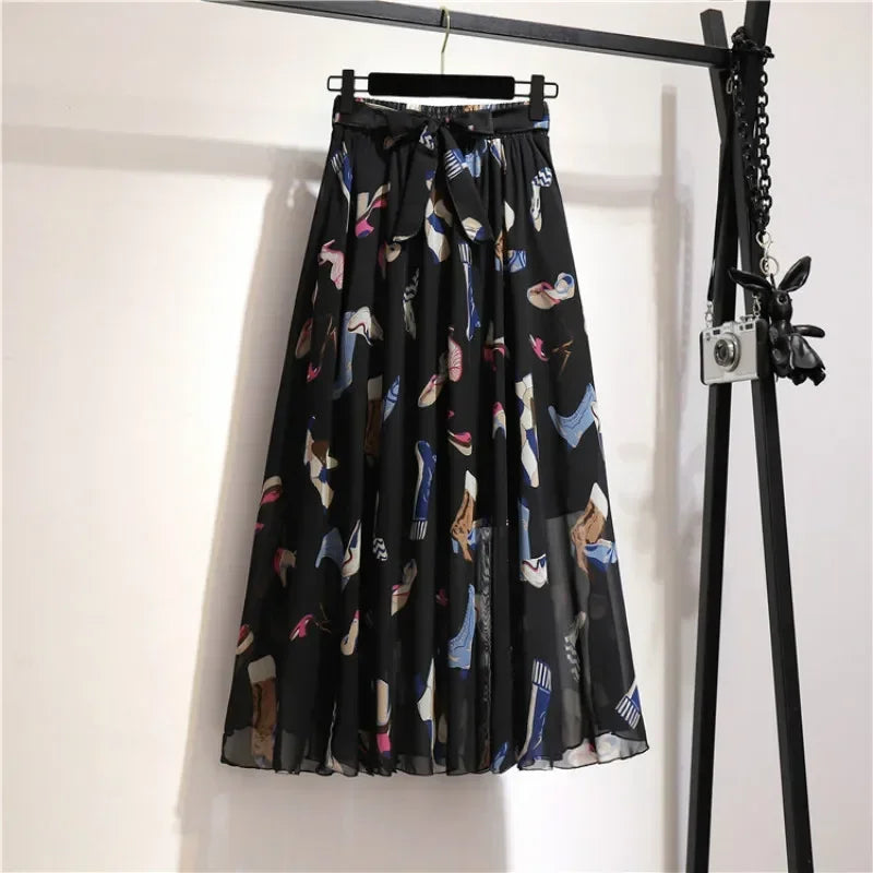 Aurelia | Jupe midi au charme ludique