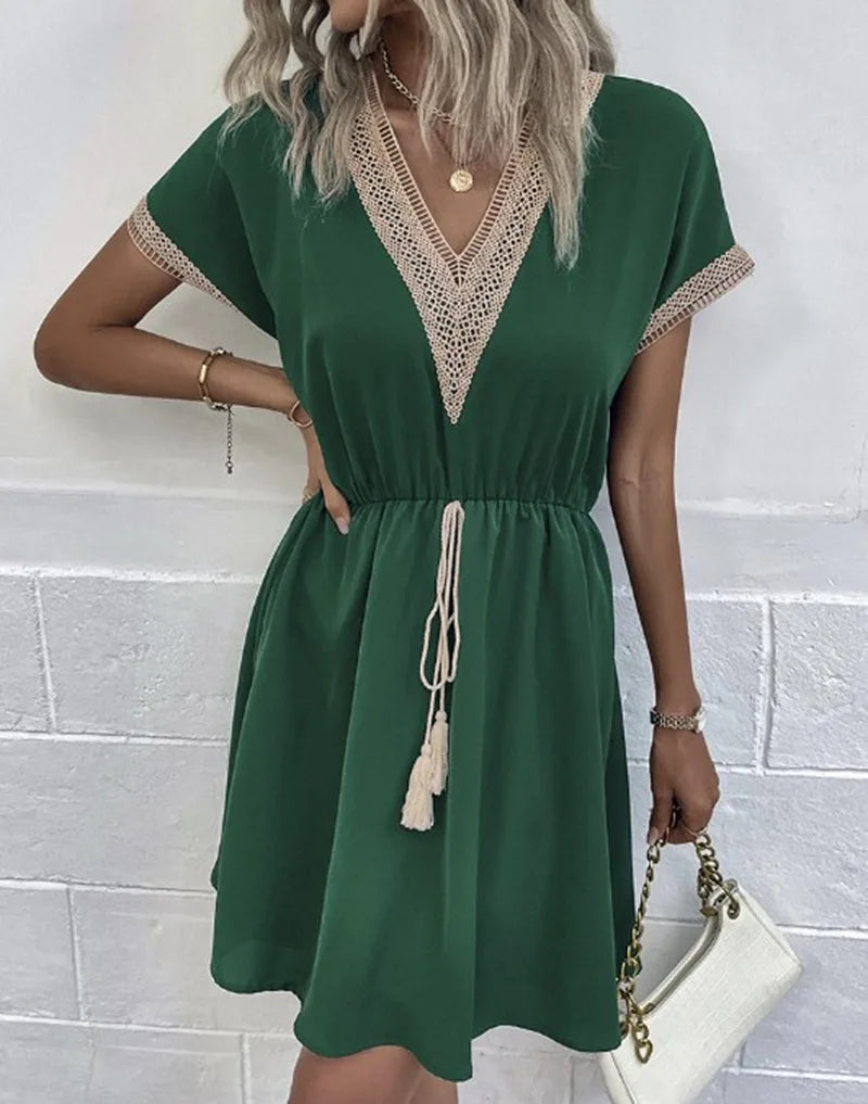 Paula™ - Robe Bohémienne Élégante