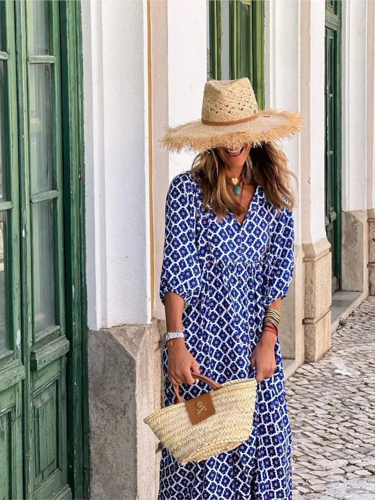 Avril | Maxi Boho Dress