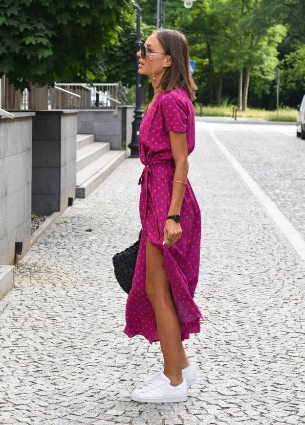 Linda | Élégante robe florale pour toutes les occasions