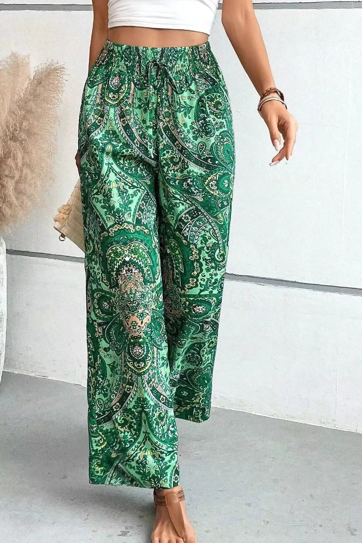 Analyn | Pantalon Bohème Évasé