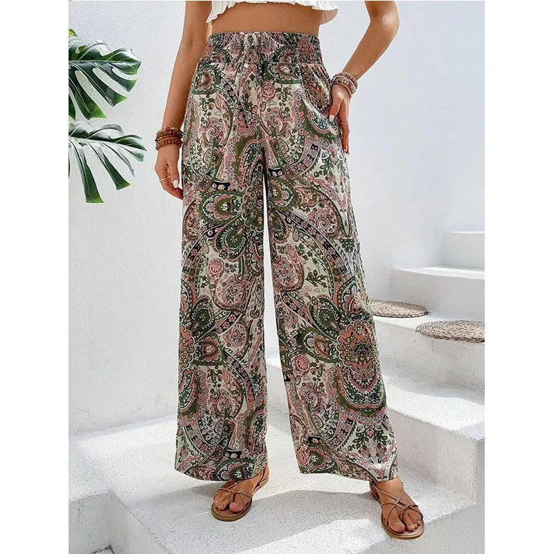Analyn | Pantalon Bohème Évasé