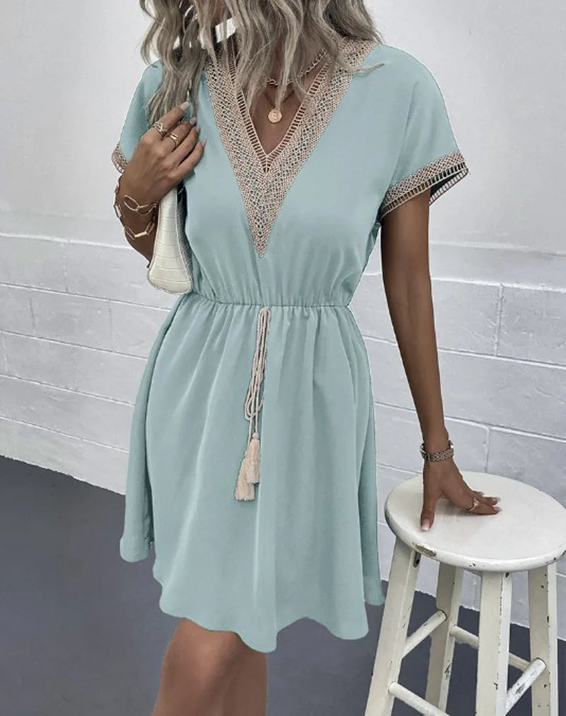 Paula™ - Robe Bohémienne Élégante