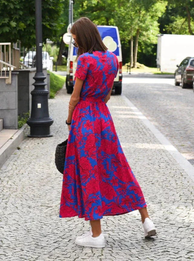 Linda | Élégante robe florale pour toutes les occasions