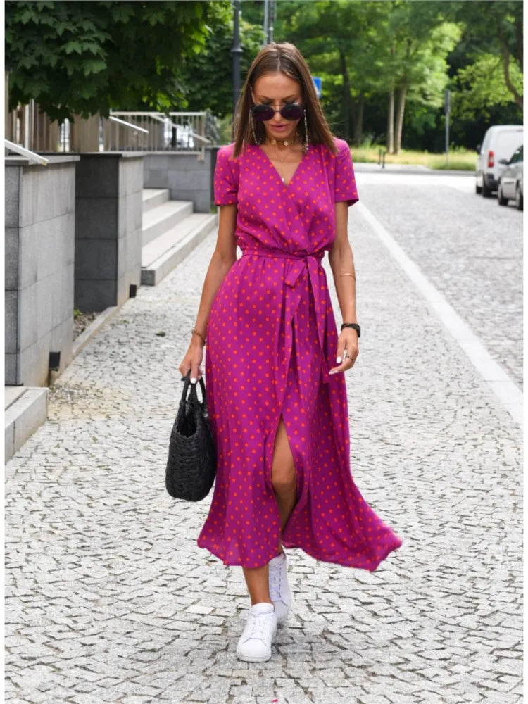 Nena | Élégante Robe Portefeuille
