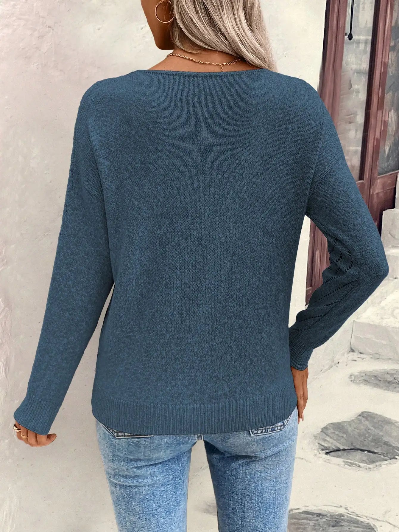 Blythe | Pull V-Neck Décontracté