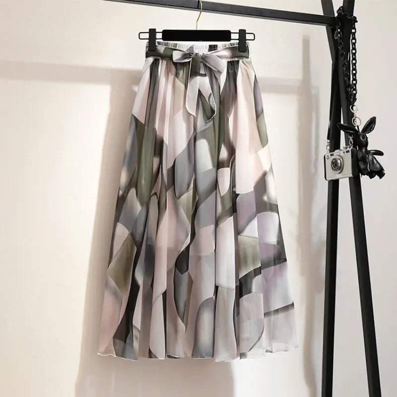Aurelia | Jupe midi au charme ludique
