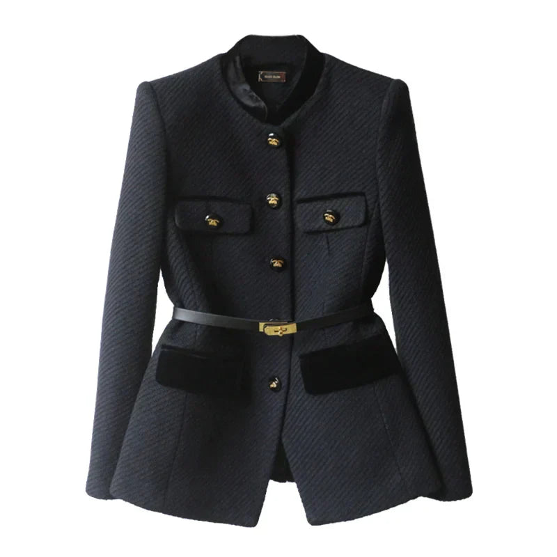 Le blazer de luxe avec ceinture