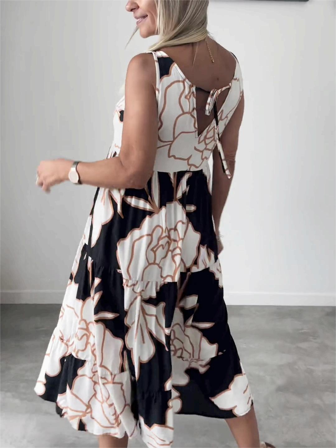 Gwendolyn | Élégante robe maxi sans manches