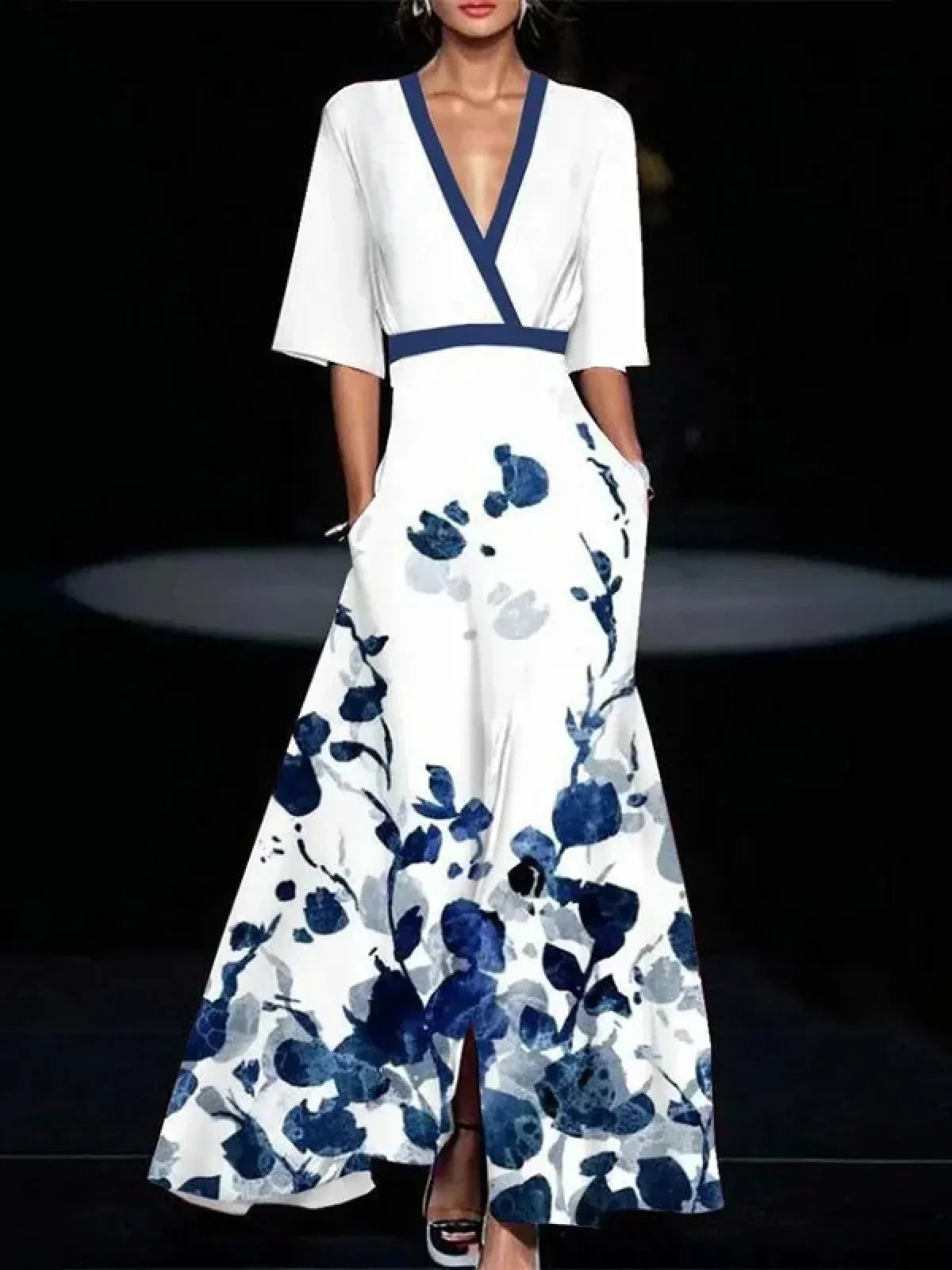 MIRIAM™ | Élégante robe à manches courtes