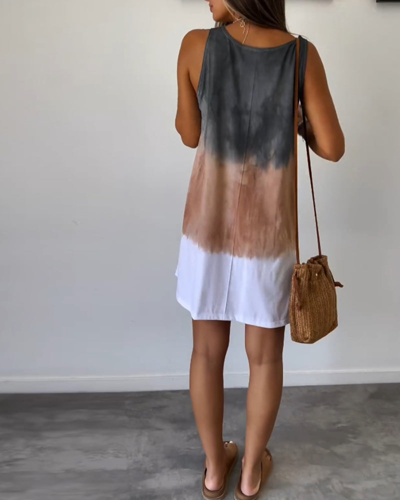 Robe Décontractée Dégradée Crizzia™