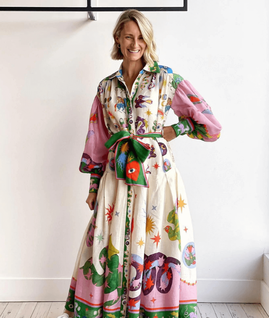 Dorthe™ | Élégante Robe Maxi Italienne