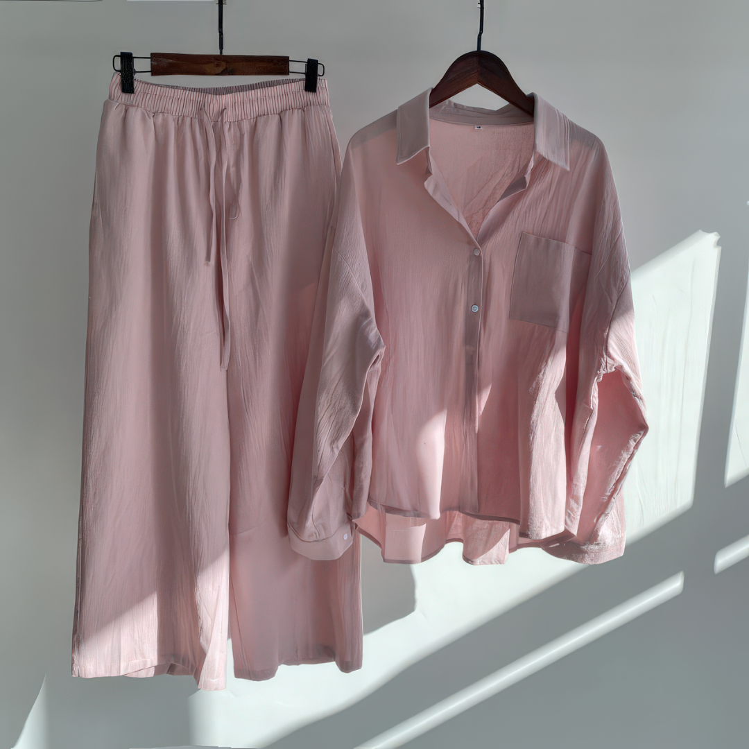 Viviane | Ensemble 2 pièces en lin | Chemise & Pantalon