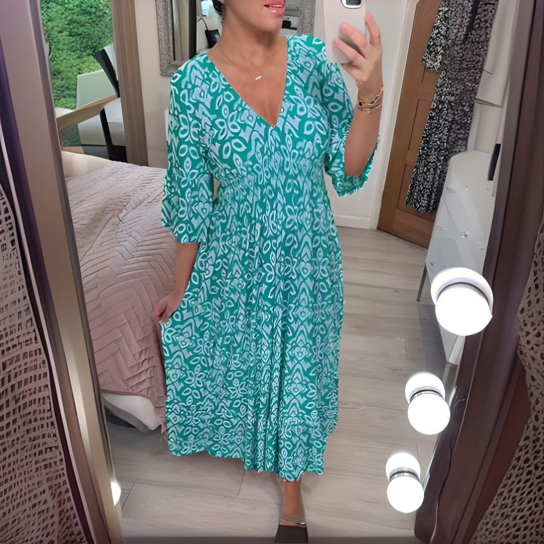 Robe imprimée boho Isabella™
