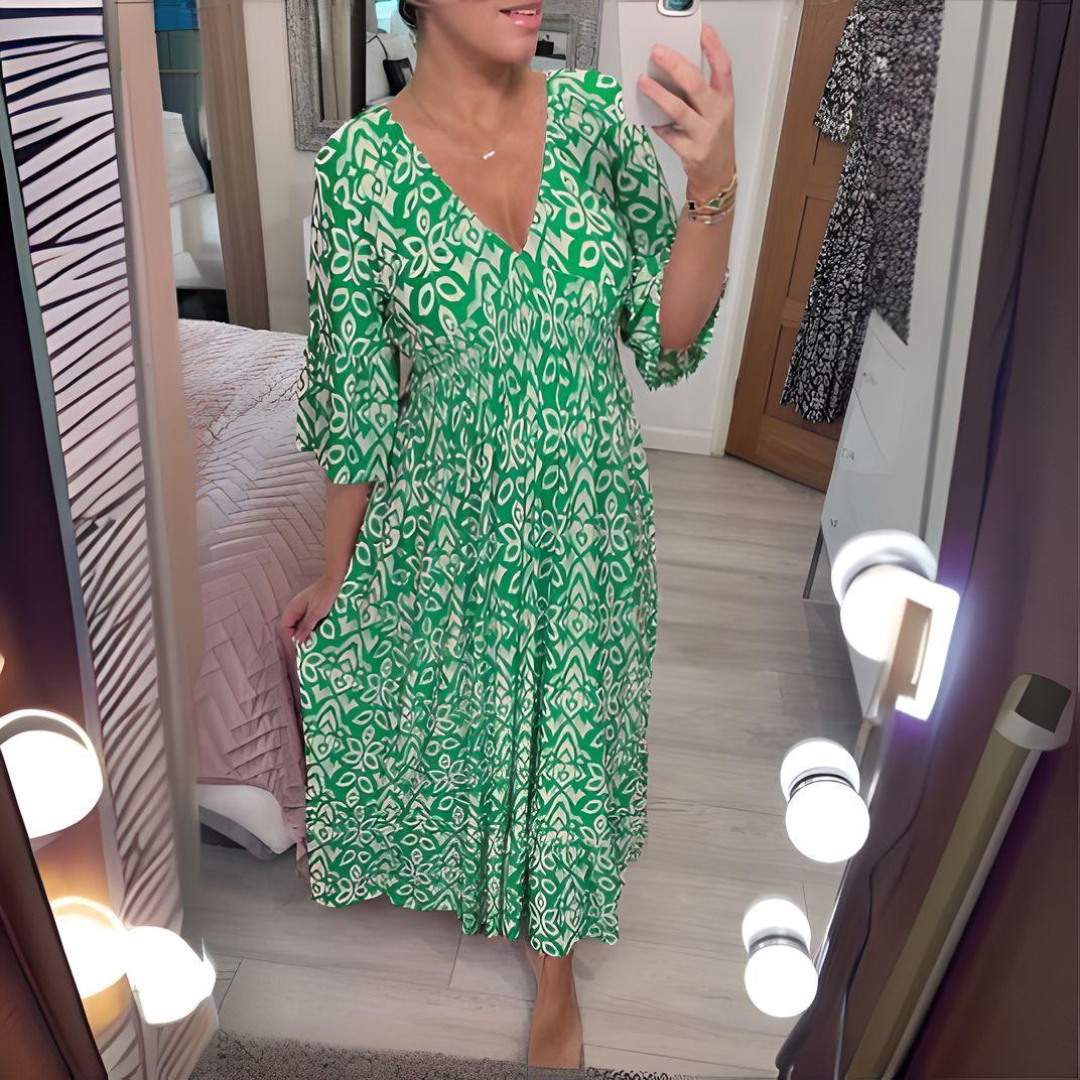 Robe imprimée boho Isabella™