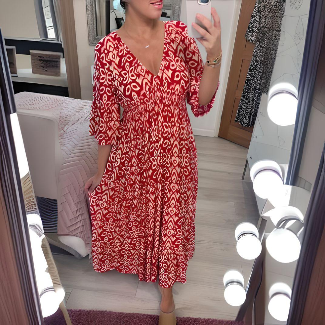 Robe imprimée boho Isabella™