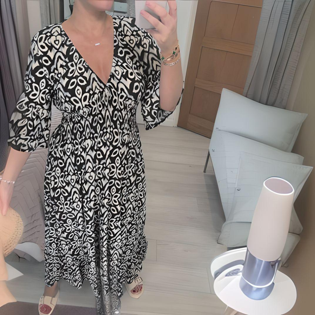 Robe imprimée boho Isabella™