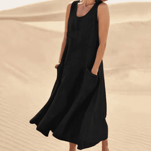 LULU™ - Robe Élégante avec Poches