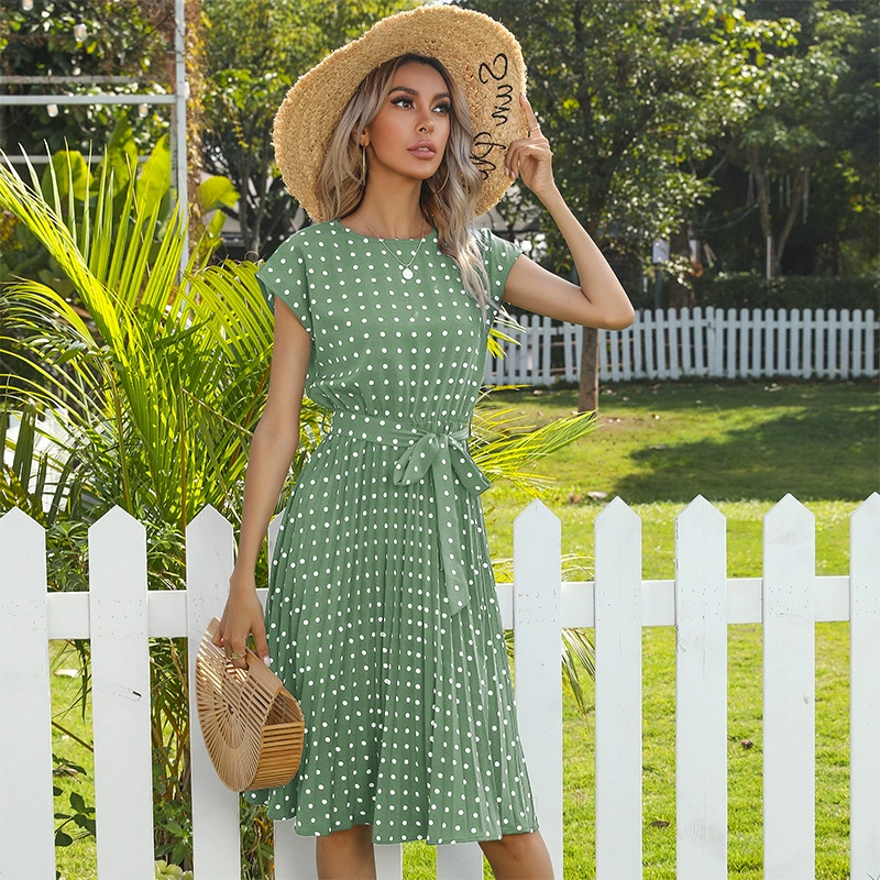 Shania | Élégante Robe à Pois