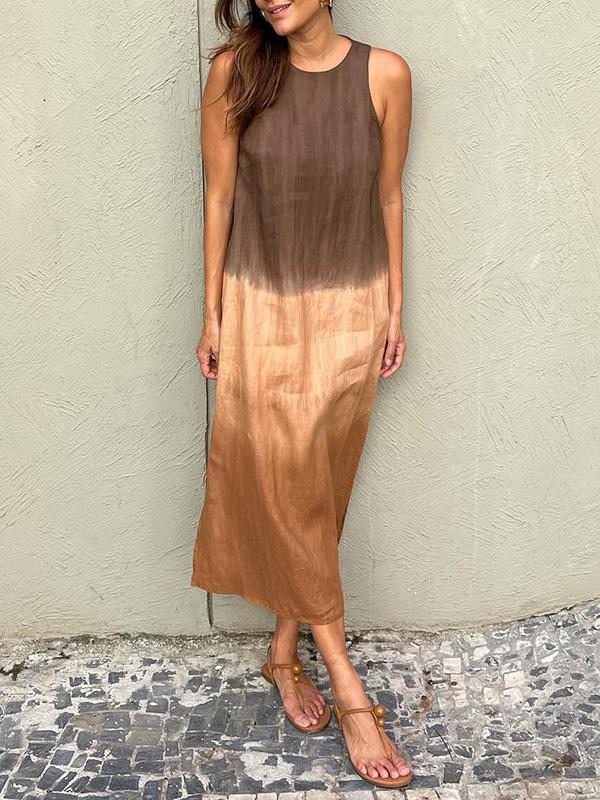 AMALIA | Robe Longue au Style Naturel et Confortable pour Toutes les Occasions