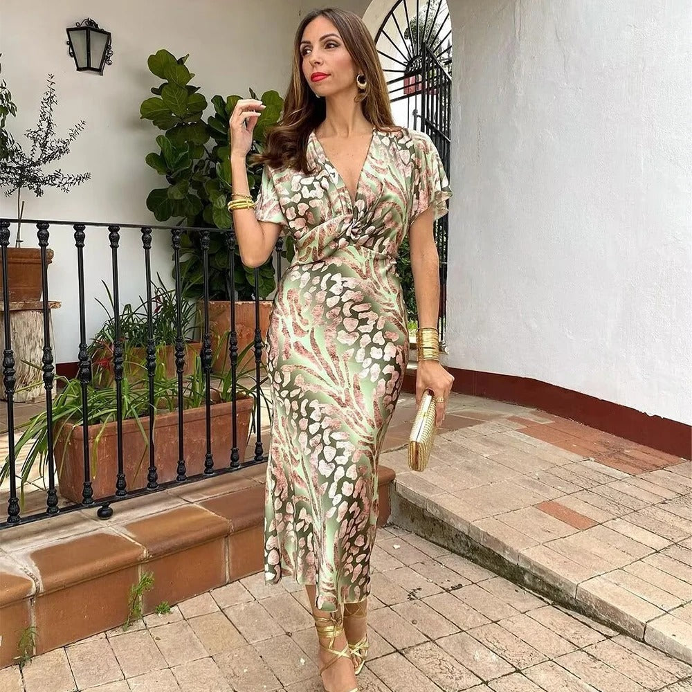Robe Longue Élégante Cara™