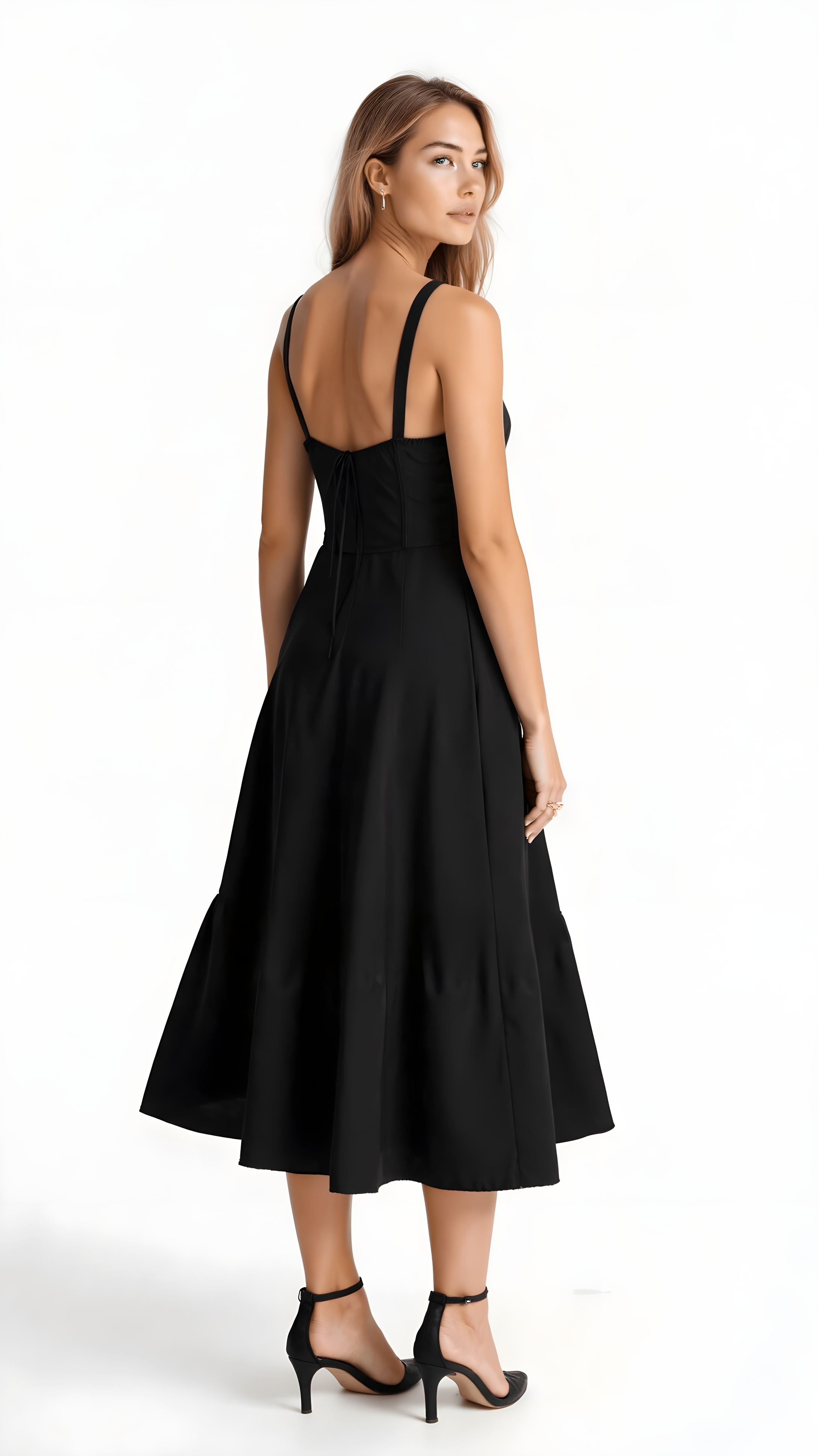 Signe ™ - Robe Longue Élégante pour Femme avec Bustier, Silhouette Flatteuse