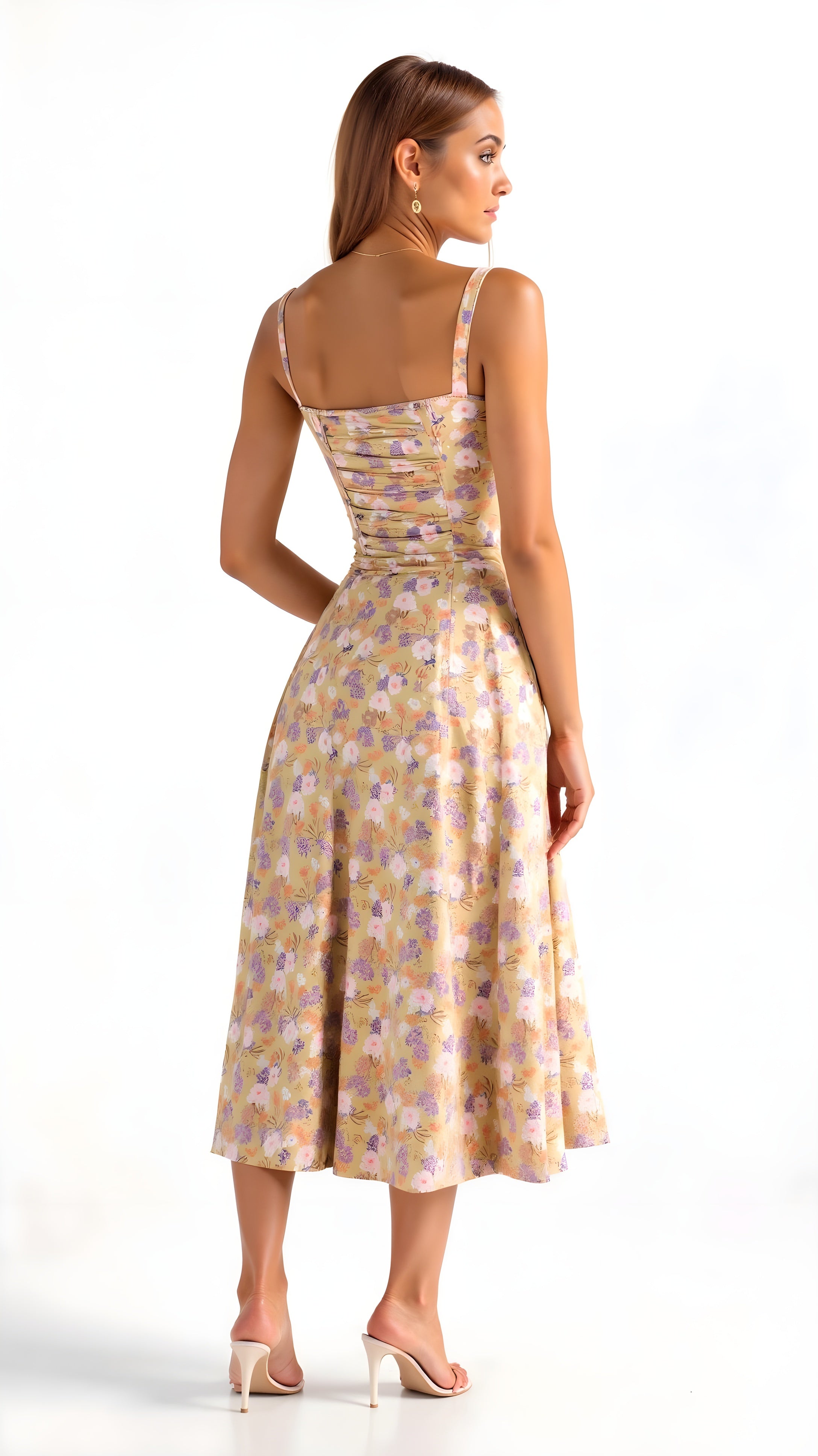 Signe ™ - Robe Longue Élégante pour Femme avec Bustier, Silhouette Flatteuse