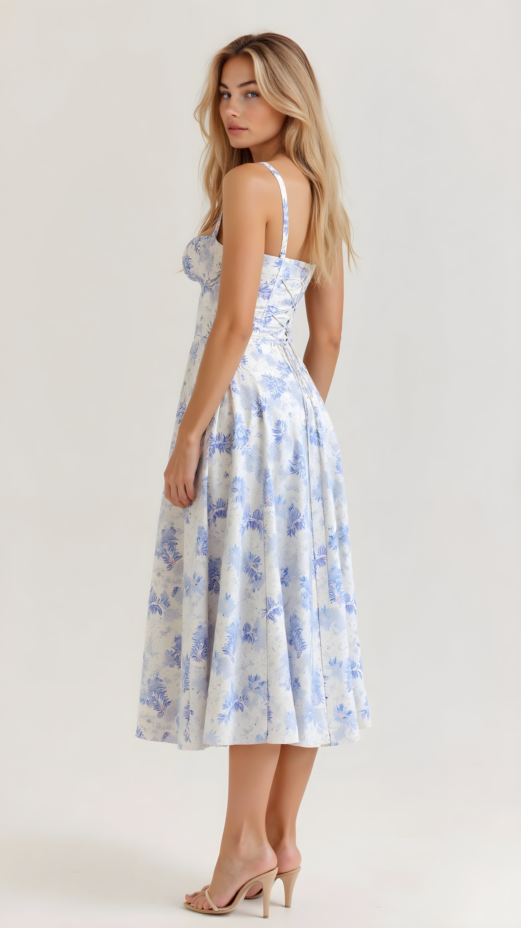 Signe ™ - Robe Longue Élégante pour Femme avec Bustier, Silhouette Flatteuse