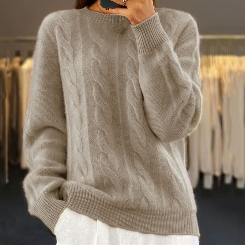 JULIA™ I Pull Tricoté Élégant et Chaleureux