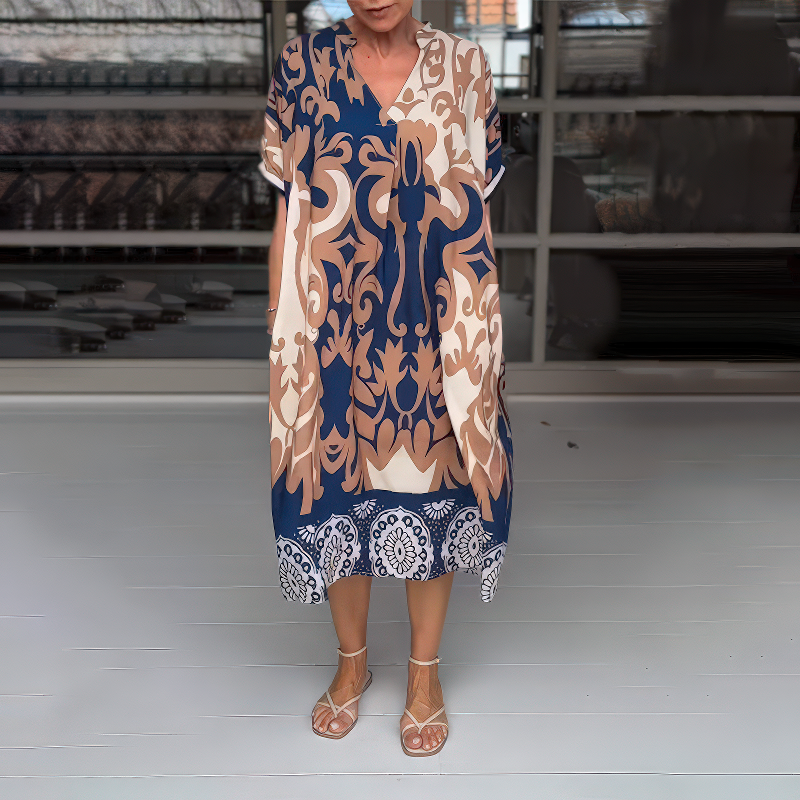Amelia | Robe Boho Couverture du Ventre
