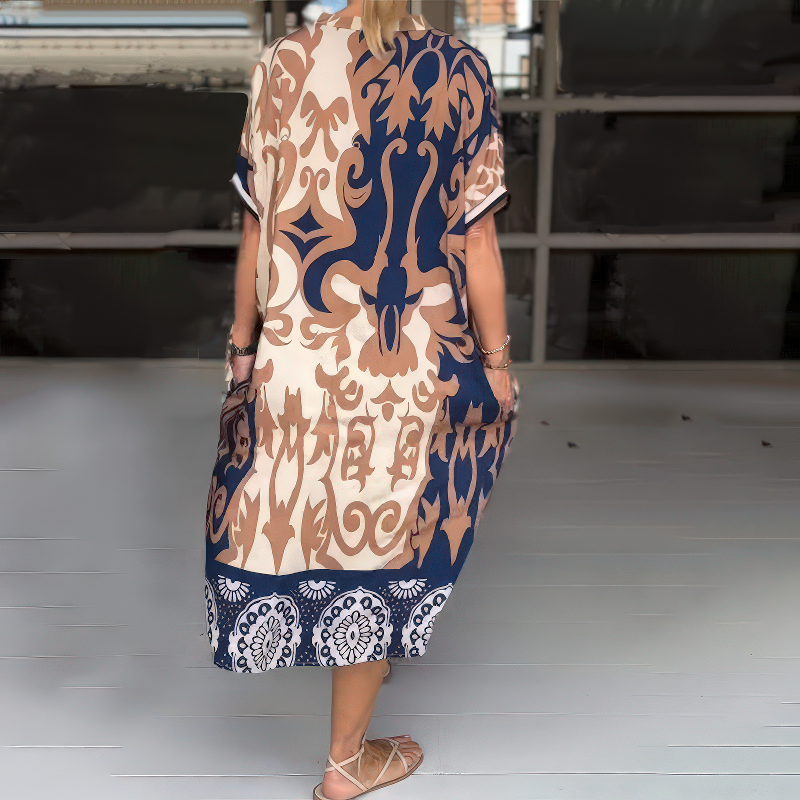 Amelia | Robe Boho Couverture du Ventre