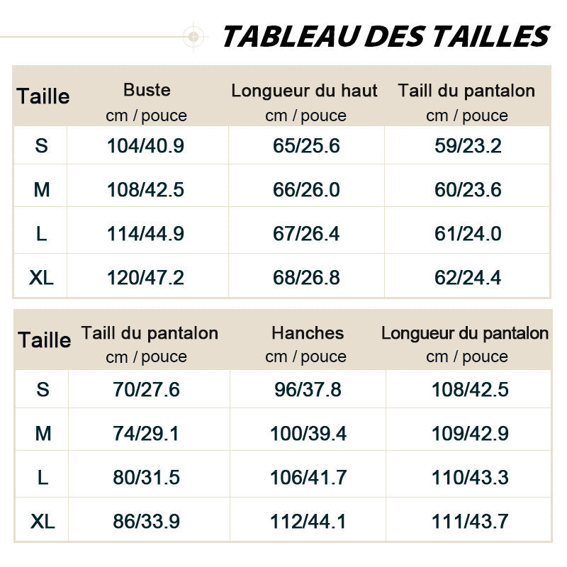 Ensemble 2 Pièces Décontracté pour Femmes : Chemise à Manches Longues et Pantalon Ample