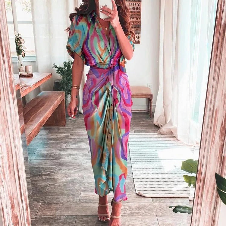 Elvira™ - Élégante Robe Longue Femme pour Toutes les Occasions