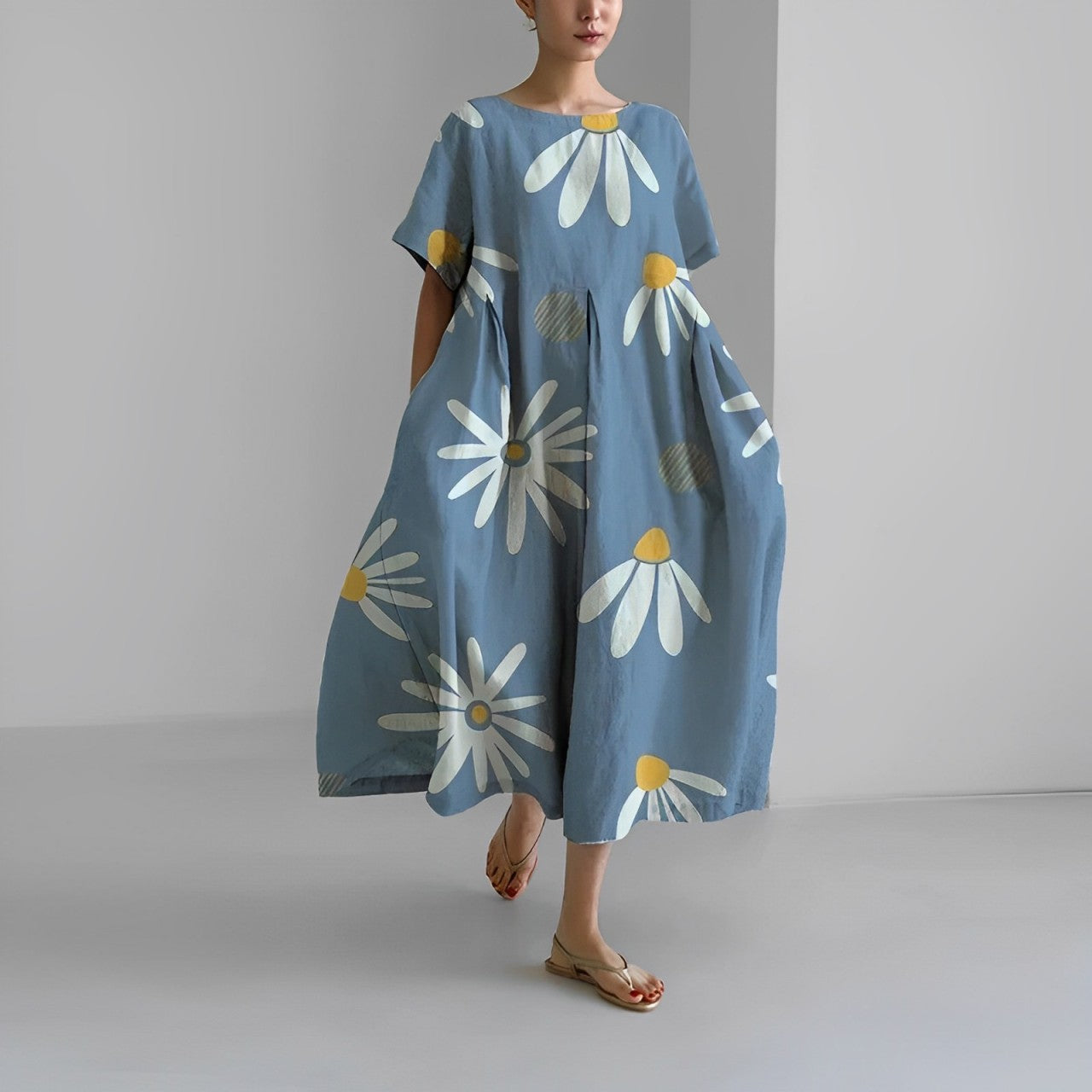 Amelia - Robe Bohème Fleurie