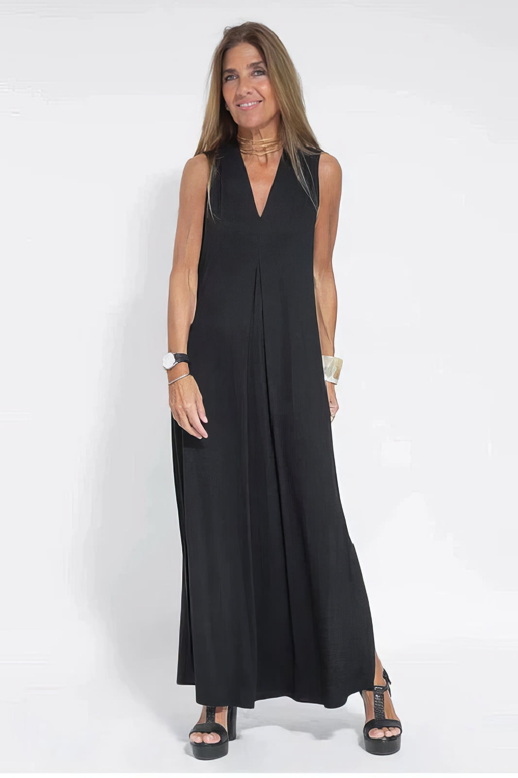 ELISE | Élégante Robe Longue avec Cardigan Inclus