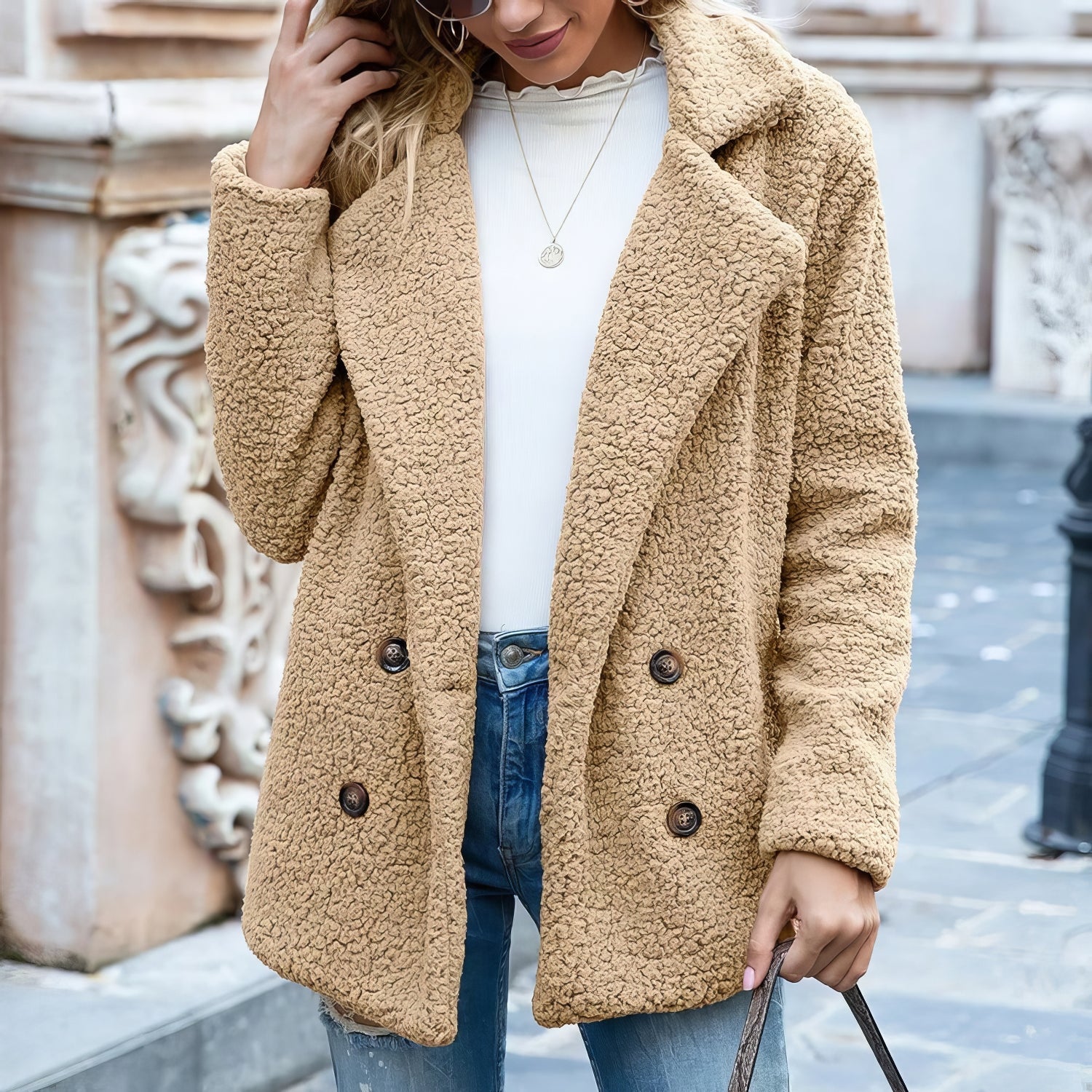 Alana™ I Manteau En Fausse Fourrure Douce
