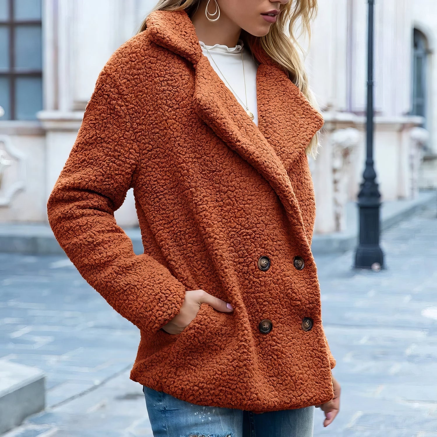 Alana™ I Manteau En Fausse Fourrure Douce