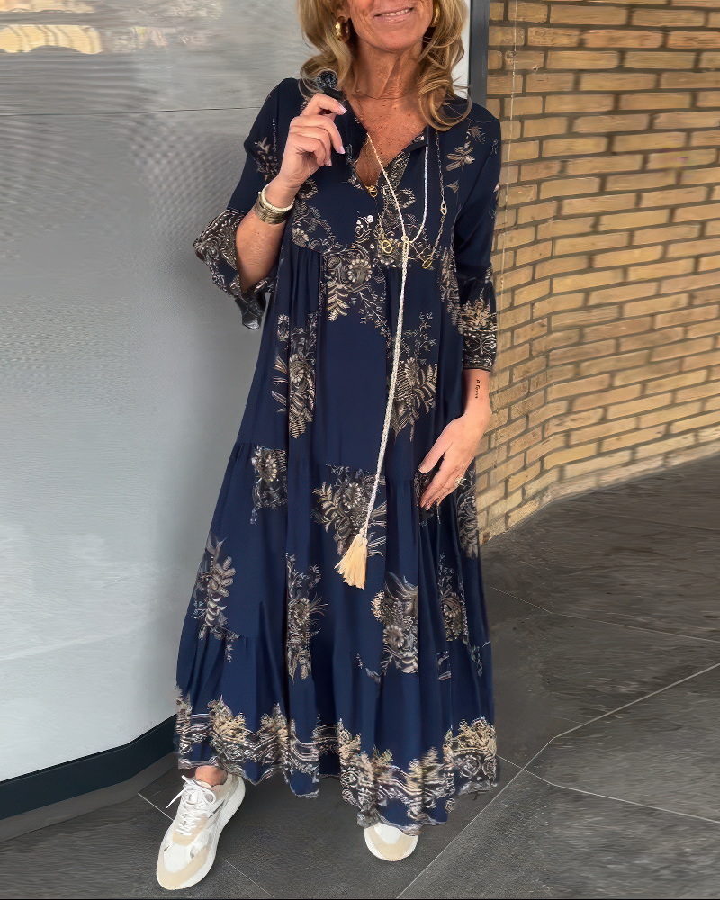 Annika – robe vintage décontractée