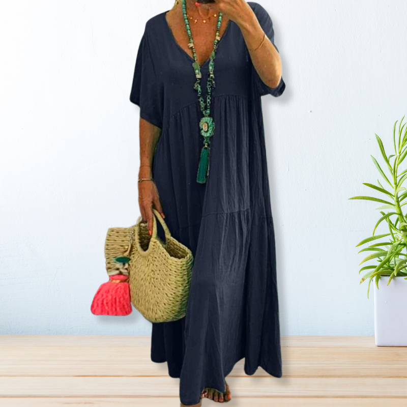 BAHAMA™ - Robe en coton et lin