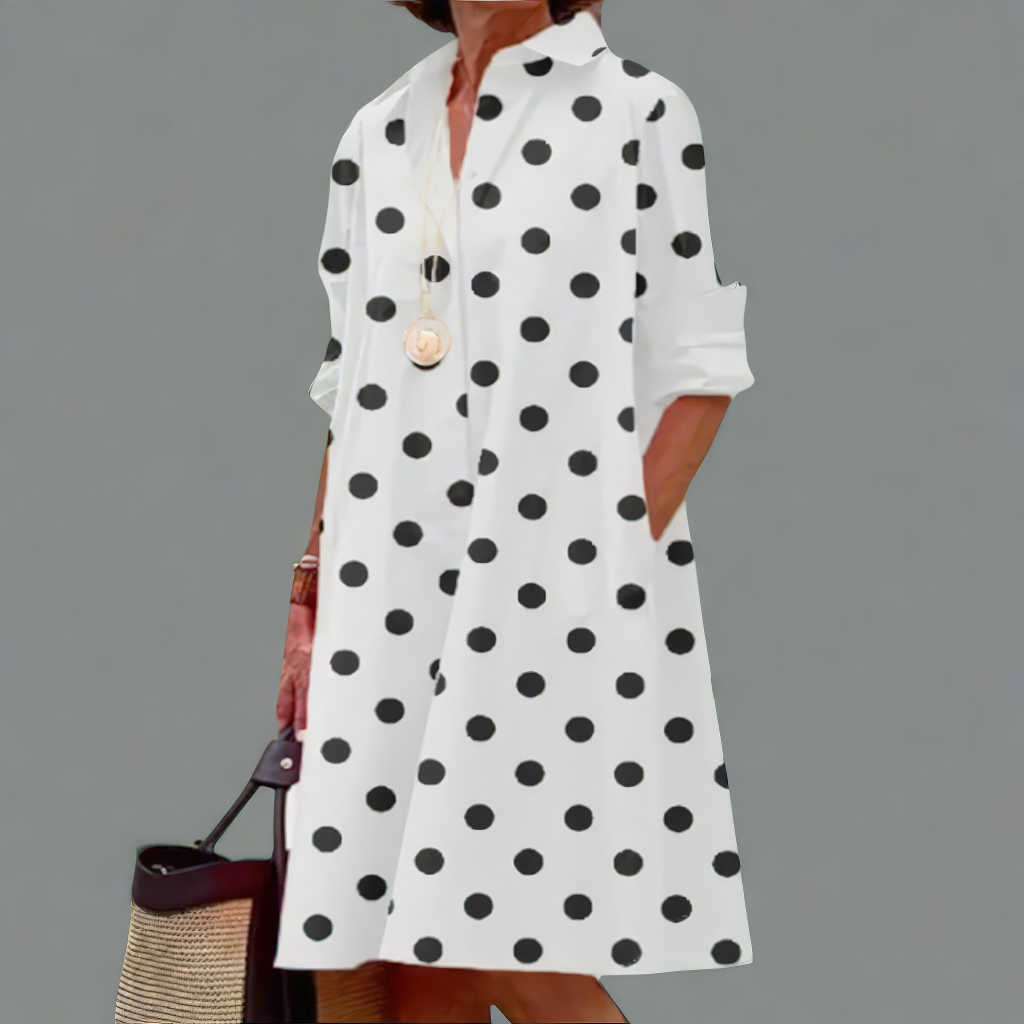 Rosina | Robe midi faite main