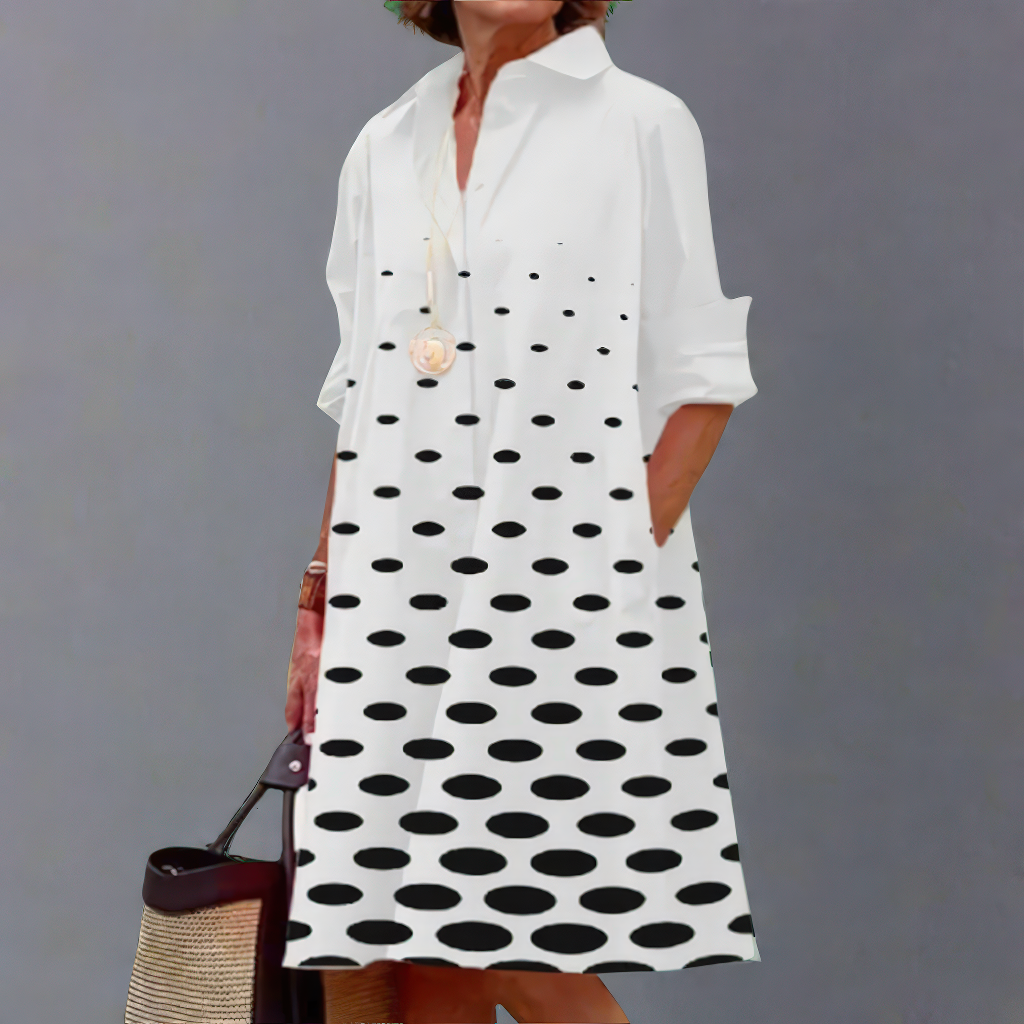 Ortrun | Robe midi faite main