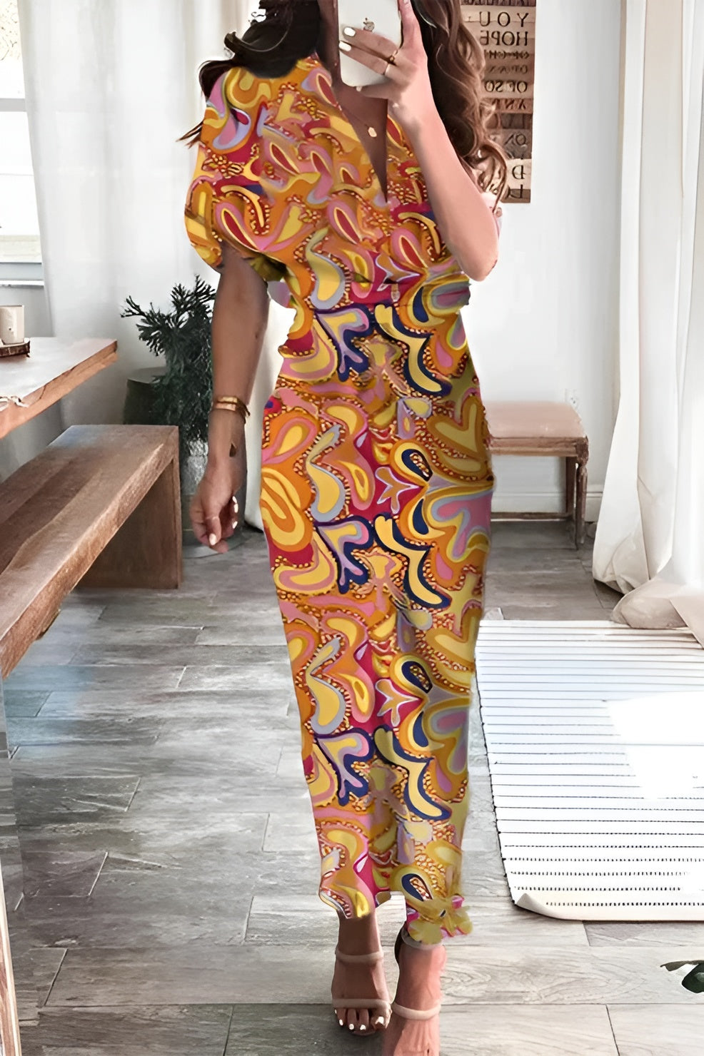 Felicia ™ - Robe Élégante Femme en Tissu de Qualité Supérieure, Chic et Confortable