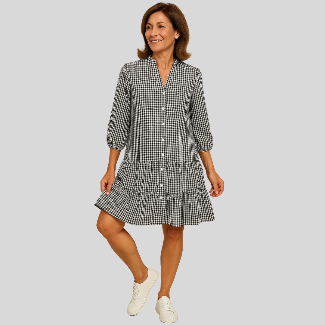 Maisy | Robe courte à motifs floraux