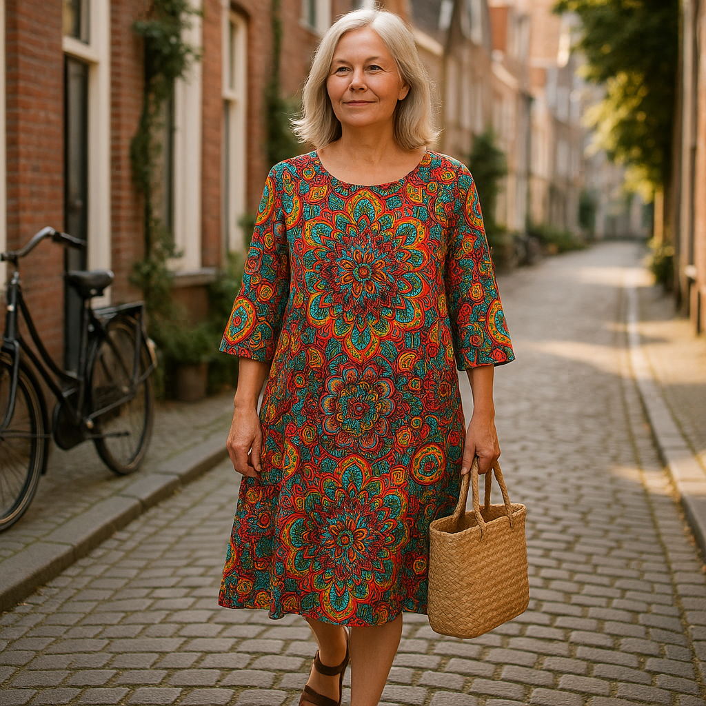 SYBELLA™ - ROBE BOHO AVEC IMPRIMÉ
