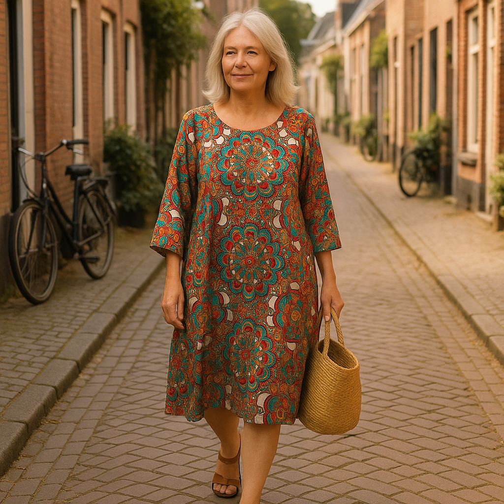 SYBELLA™ - ROBE BOHO AVEC IMPRIMÉ
